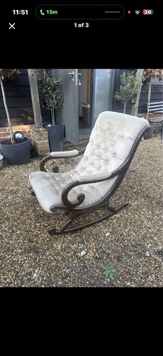Chesterfield rocking chair - rocking,