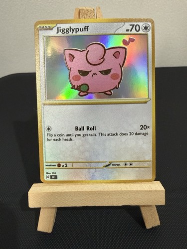 Jigglypuff cutie pokemon card - cutie,