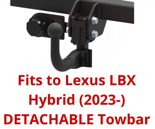 Detachable tow bar for - tow, lexus