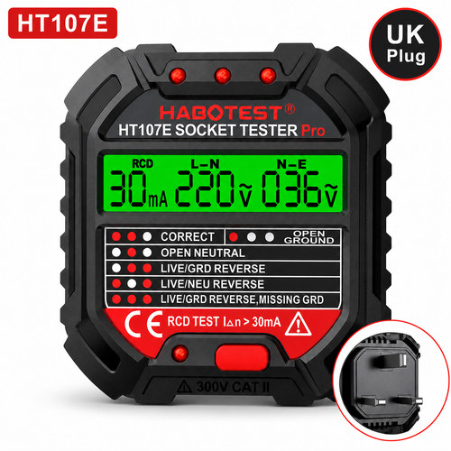 Socket tester digital display - tester,