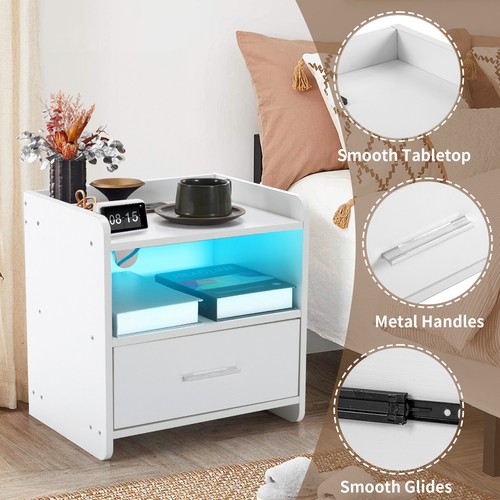 Bedside table drawer - bedside, cabinet