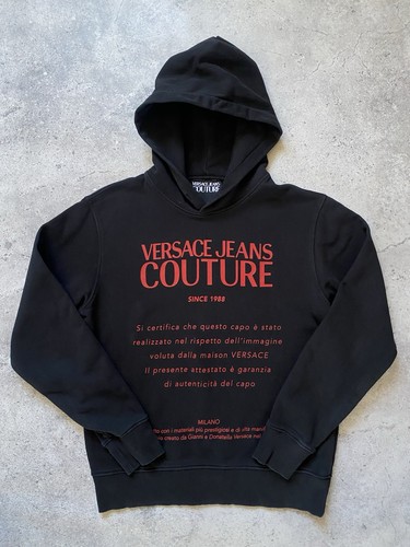 Versace jeans couture hoodie - couture,