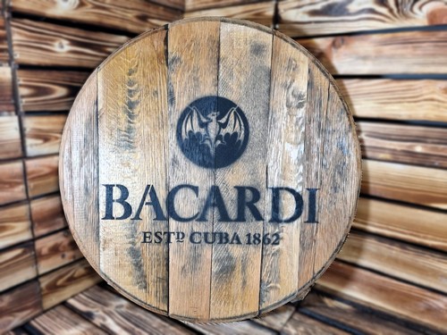 Reclaimed printed oak whiskey - printed,