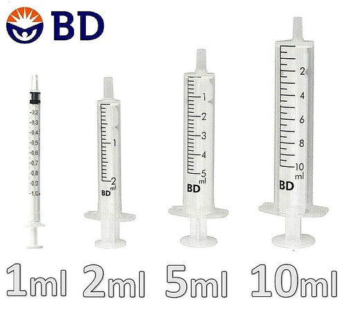 1ml 2ml 5ml 10ml 20ml - , bd
