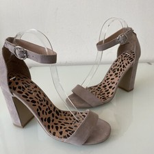 New Look Dusty Pink Ankle Strap Shoes Size 6 NEW