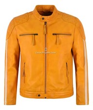 Men's Racer Leather Jacket