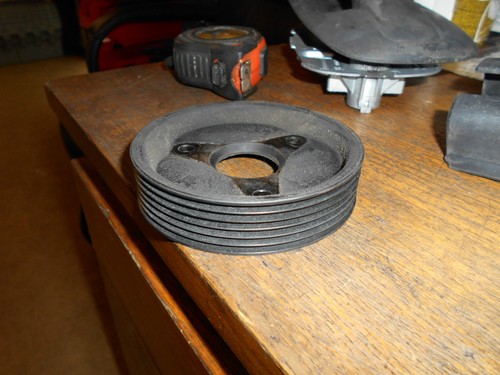 Power steering pump pulley - steering,