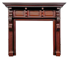 Victorian fireplace surround