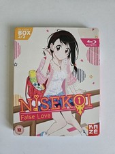 Nisekoi False Love Season 1 Part 2 Blu Ray With Slipcover & 6 Postcards Anime