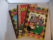 THE BROONS  ANNUALS 1979 , 1982 & 1983 , G/VG CONDITION .