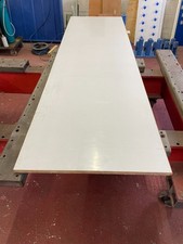 Aluminium/Wood/Galvanised Composite Door Blank Panel White 2440mm x 705mm x 20mm