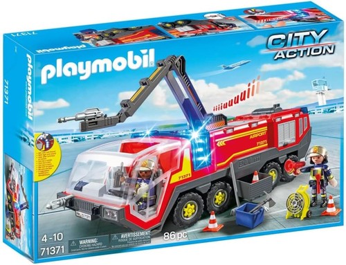 Playmobil 71371 airport fire - playmobil,