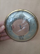 Lot brass clock bezel - 53,