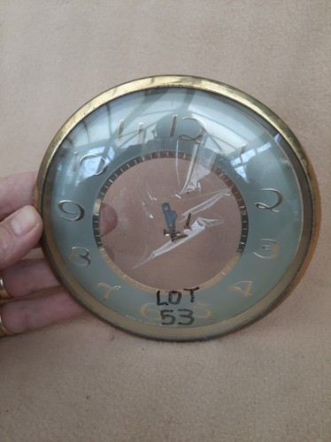 Lot brass clock bezel - 53,