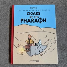 Cigars of the Pharaoh: Casterman 1st B&W Colorised Edition HB Tintin Comic 2023