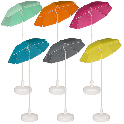 Garden parasol with base - with,