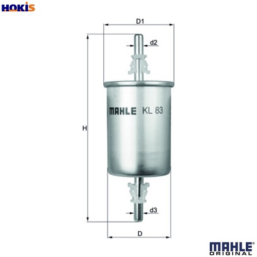 Fuel filter for 20 se - kl, x