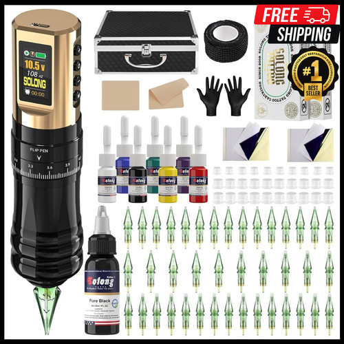 Solong tattoo kit gun - tattoo,