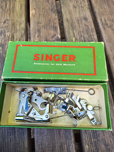 Singer 201k accessories - singer,