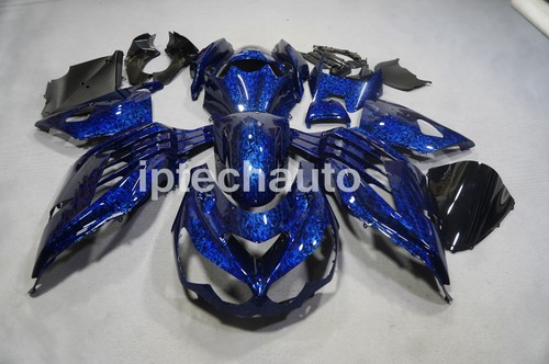 Blue forged carbon - blue, fiber