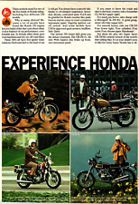 1972 Print Experience Honda Motorcycles CB-350G CL-350 K4 CB 350 Four CB-350  A2