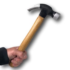 CLAW HAMMER MOVIE PROP HALLOWEEN FOAM WEAPON TOOL HORROR ACCESSORY