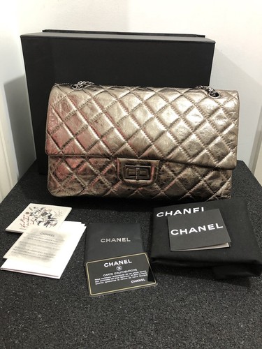Chanel quilted calfskin 55 - calfskin, 2.55