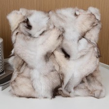 Luxury Fox Skin Fur Throw