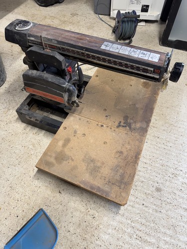 Sears craftsman radial arm - 10",