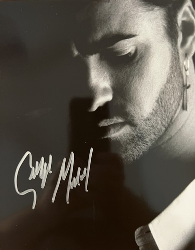 George michael wham signed - george,