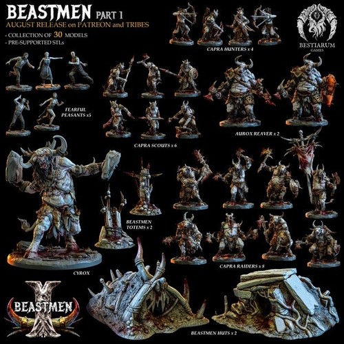 Beastmen beastman army bundle - beastman,