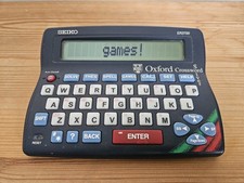 Seiko ER3700 oxford Crossword Solver and Thesaurus Spellchecker Calculator
