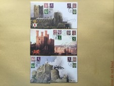 2008 Buckingham Covers Set Of 3 Regional Definitives FDCs All Signed