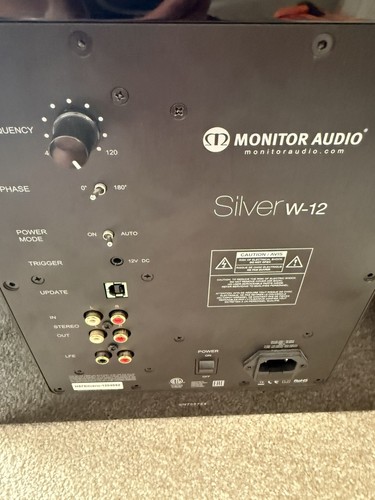 Monitor audio silver w12 - audio,