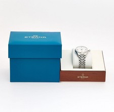 Eterna Silver Embellished KonTiki Automatic Watch 36mm