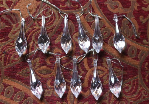 Clear plastic christmas - clear,