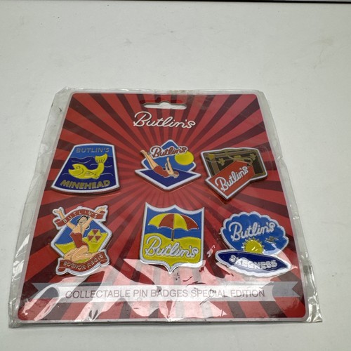 Butlins pin badges set - pin/badges,