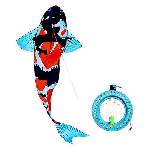 Koi fish large kite flying - koi,