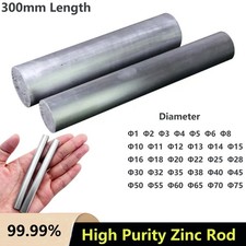 99.99% Zinc Rods Round Bar