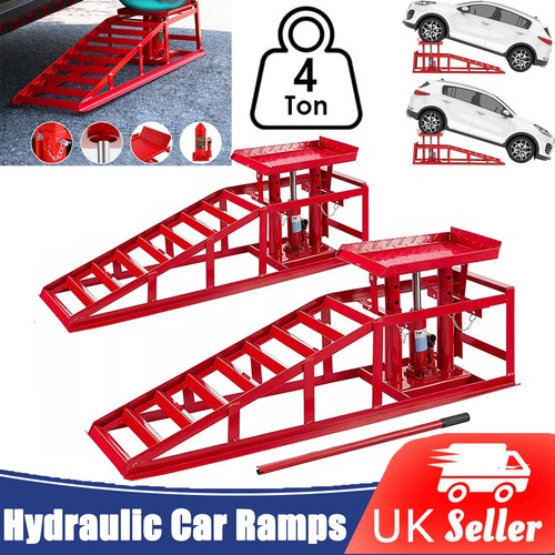 Ton hydraulic car ramps - 4,