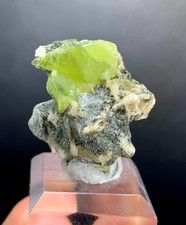 Natural green sphene crystal
