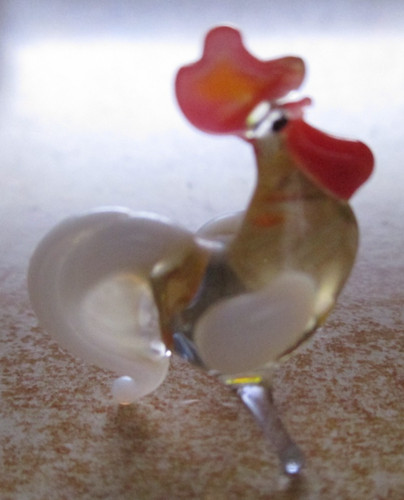 Vintage miniature colour glass - miniature,