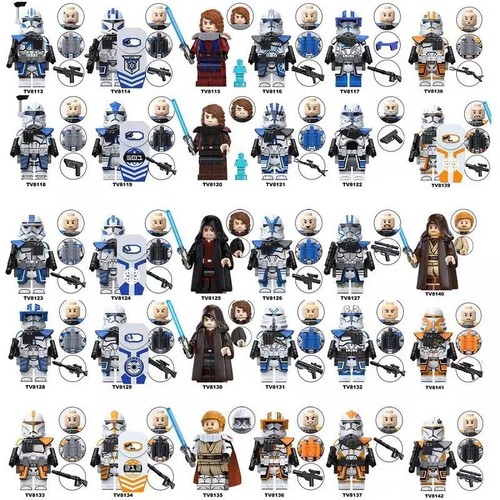 Star wars minifigures - star,