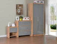 SEVILLE LIGHT OAK & GREY GLOSS