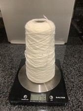 Yarn Cone Forsell Yarn 21/96 Snowhite- Machine Knitting