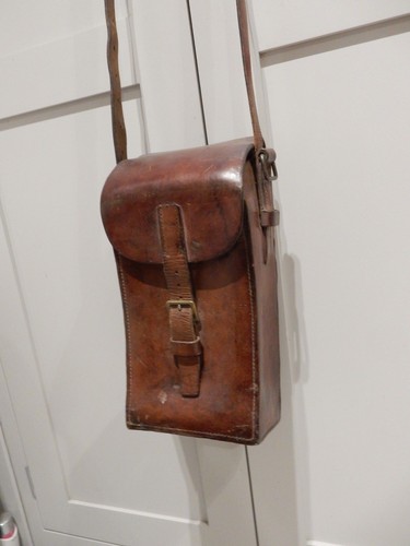 Leather madsen lmg pouch bren - pouch,