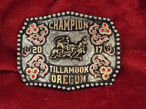Rodeo champion trophy belt - rodeo,