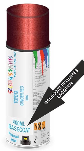 Basecoat aerosol for toyota - aerosol,