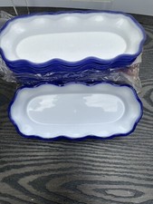 Blue/White Cased Plastic