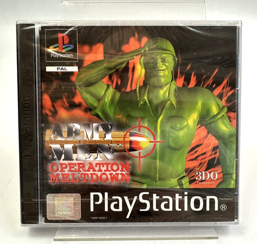 Ps1 army men operation - army,